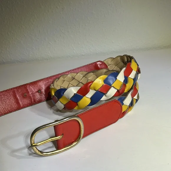 Yves Saint Laurent Vintage 1980's Waist Belt / Size: Medium - Picture 5 of 11